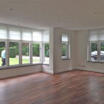 Living / vouwgordijnen Silent Gliss met baleinen in stof  Colorama 1