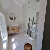 Badkamer van de heer des huizes