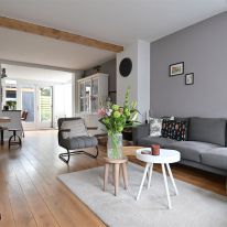 Oud beeld van de vorige bewoners