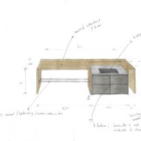 Ontwerp kookeiland