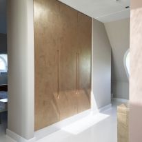 Kastenwand ná'goudstuuk' metallicverf GOUD van Carte Colori