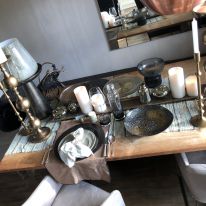 Voorstel tafel aankleding diner