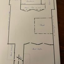 Schets klant plan verbouwing