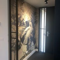 Entree met behang van Aurelia