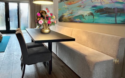 HILVERSUM / ontwerp leefruimte, raamdeco en inrichting HILVERSUM / ontwerp leefruimte, raamdeco en inrichting